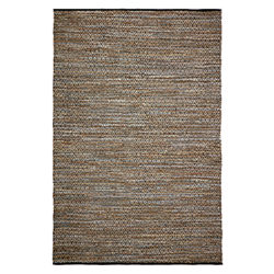 Brink And Campman Recycled Leather Tribe Rug, Natural